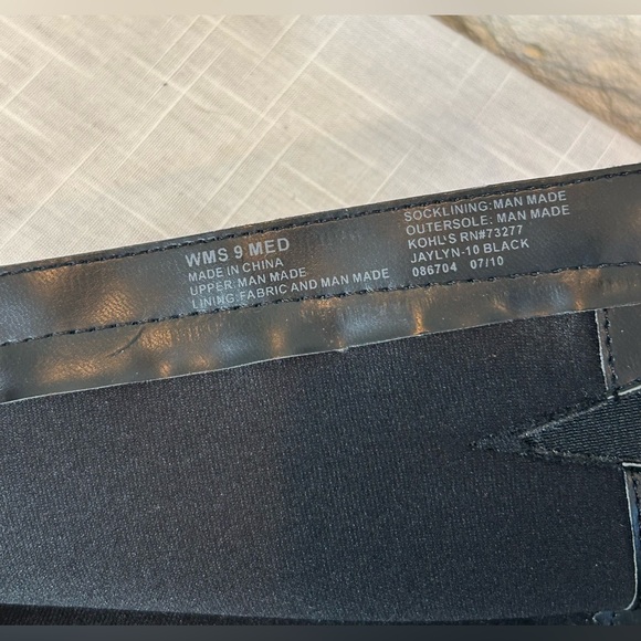 Natural Soul by Naturalizer Jaylyn Boots Black Size 9 - Picture 9 of 12